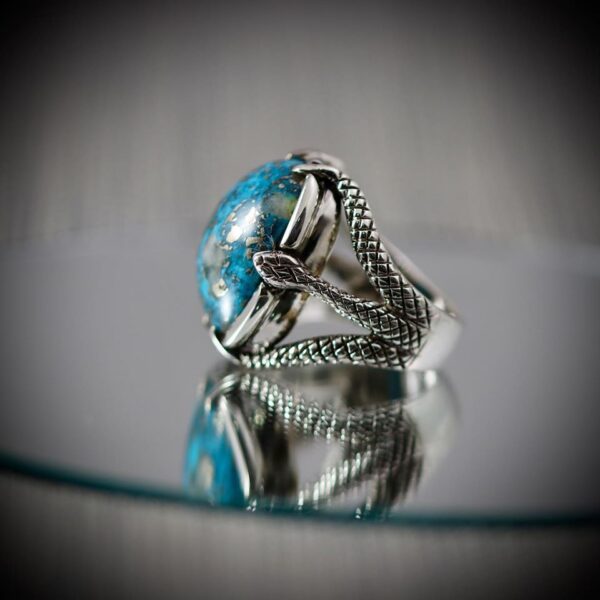 925 Silver Ring Feroza buy in pakistan