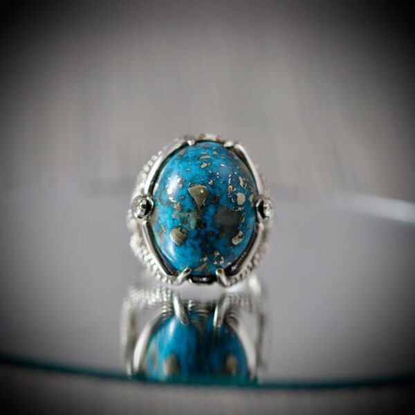 925 Silver Ring Feroza buy in pakistan