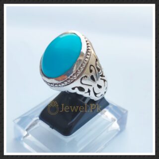 Beautiful Irani handmade ring silver 925 Clean Blue Feroza (Turquoise)
