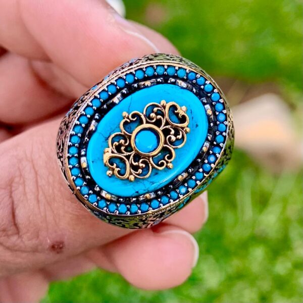 Luxury Turkish 925 Silver Ring Buy Online in Pakistan