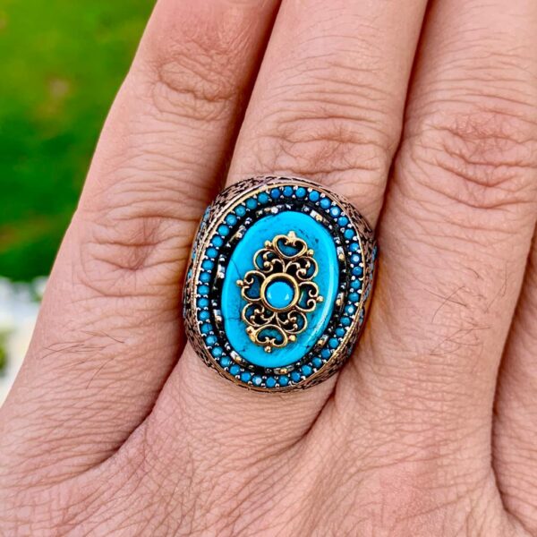 Luxury Turkish 925 Silver Ring Buy Online in Pakistan