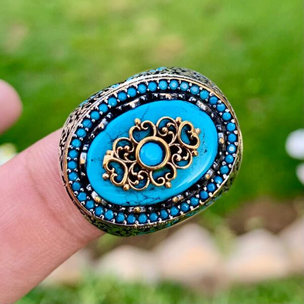 Luxury Turkish 925 Silver Ring Buy Online in Pakistan