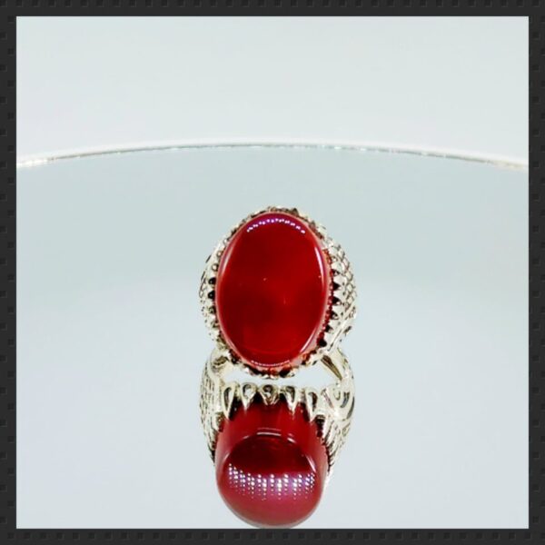 Yemini - Irani Aqeeq Agate in Silver 925 Ring buy online in pakistan