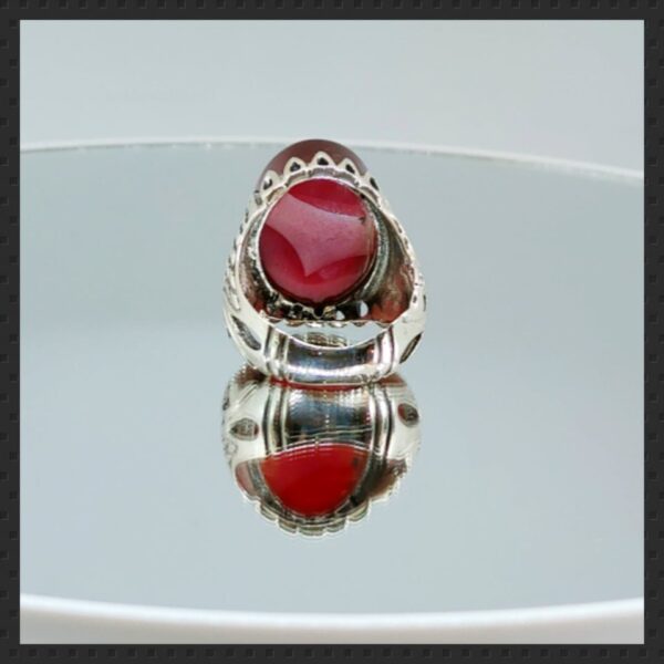Yemini - Irani Aqeeq Agate in Silver 925 Ring buy online in pakistan