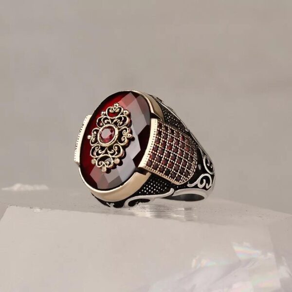 Luxury-Turkish-925-Silver-Handmade-Ring