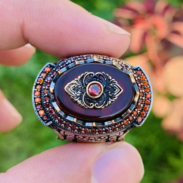 Luxury Turkish 925 Silver Ring Buy Online in Pakistan