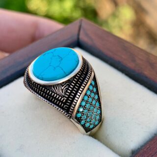 Turkish Ring Beautiful 925 Silver handmade