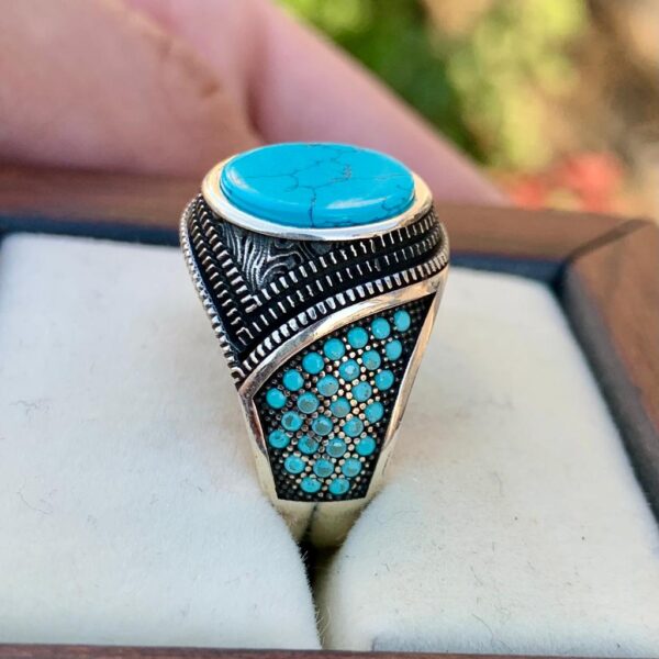 Turkish Ring Beautiful 925 Silver handmade