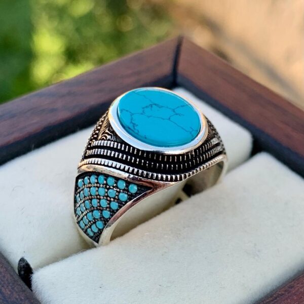 Turkish Ring Beautiful 925 Silver handmade