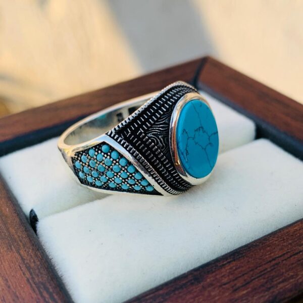 Turkish Ring Beautiful 925 Silver handmade