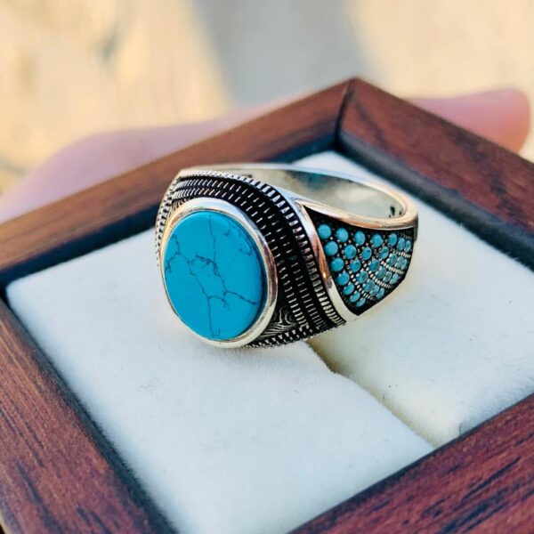 Turkish Ring Beautiful 925 Silver handmade