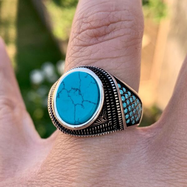 Turkish Ring Beautiful 925 Silver handmade