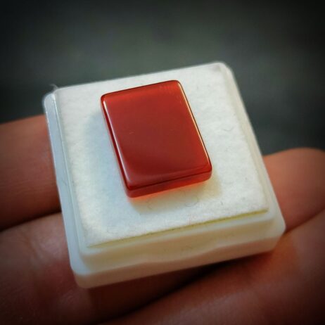 Brown Square Aqeeq - Chorsi Aqeeq Agate Stone