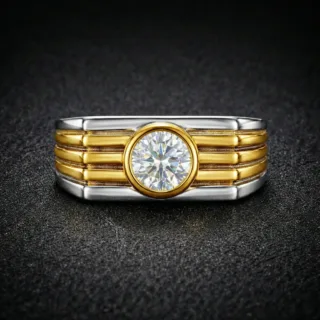 Italian Silver Ring 925 1