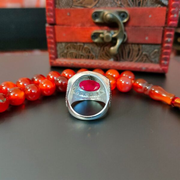 Natural Ruby Ring - Yakoot stone Rings in Pakistan