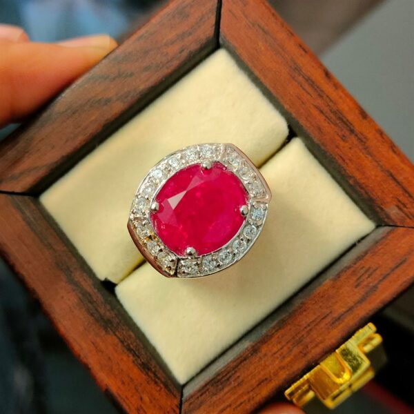 Natural Ruby Ring - Yakoot stone Rings in Pakistan
