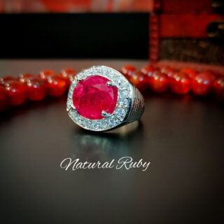 Natural Ruby Ring - Yakoot stone Rings in Pakistan