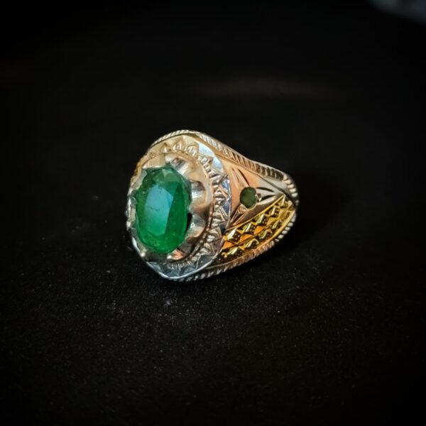 zambian emerald Ring