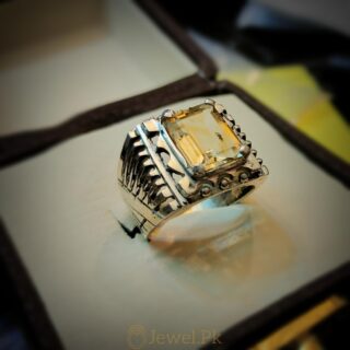 lemon quartz rings