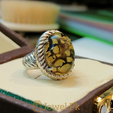 Shajri Aqeeq Ring