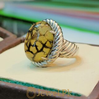 Natural Shajiri Aqeeq Ring Beautiful Aqeeq 4