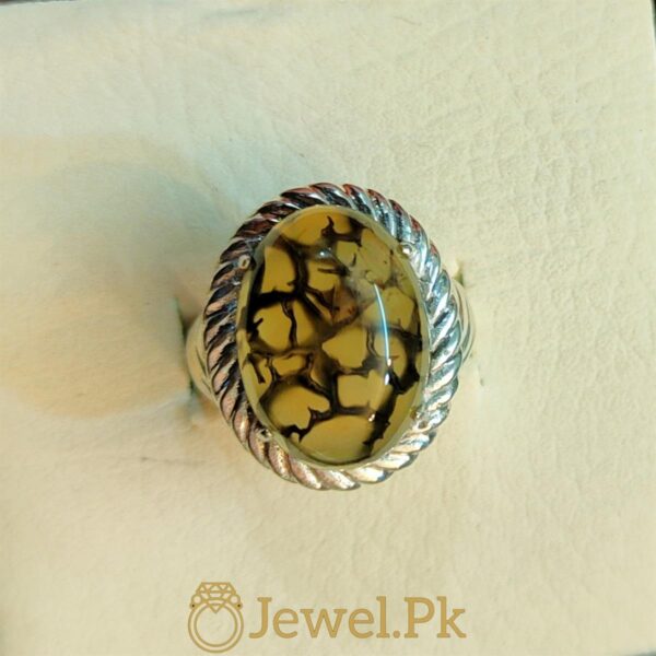Natural Shajiri Aqeeq Ring Beautiful Aqeeq 6