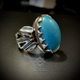 Original Nishapuri Feroza Ring - Handmade