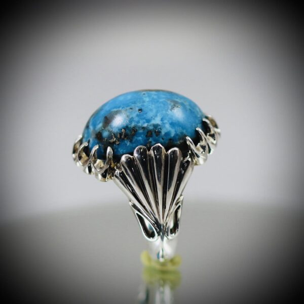 Natural Shajri Feroza - Turquoise Ring
