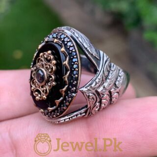 925 Silver Turkish Ring - Luxury Jewelry - Ottoman Ring