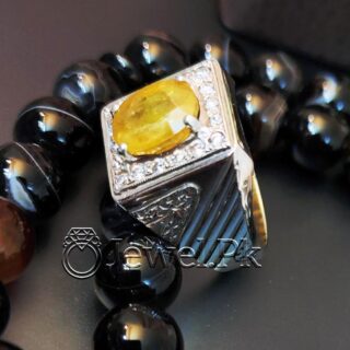 Yellow Sapphire Rings