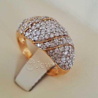 Luxury Italian Women Ring - 925 Silver Chandi