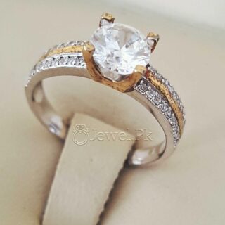 Luxury Italian Women Ring - 925 Silver Chandi