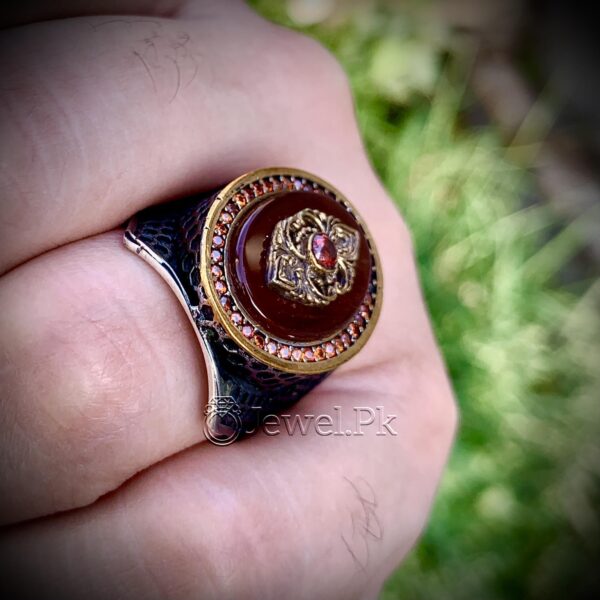 Turkish Ring 925 Silver Chandi 1