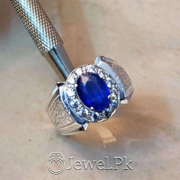 Royal Blue Sapphire Neelum Ring