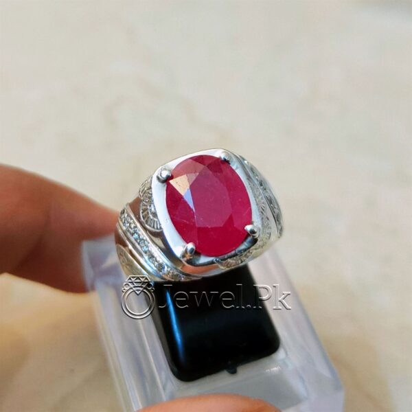 Natural Ruby Yaqoot Ring Handmade 10