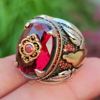 Luxury Turkish Ring 925 Silver Chaandi - Ottoman Ring