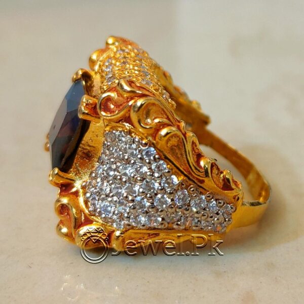 Ladies Ring Gold Plated Beautiful 2