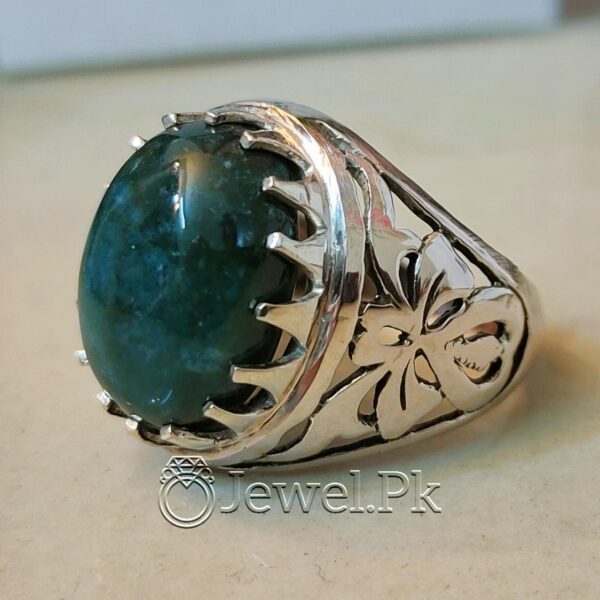Natural Blood Stone Ring Handmade Irani Ring 3