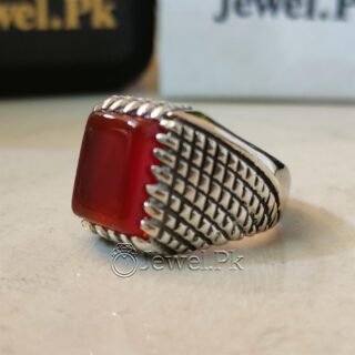 Natural Yemen Agate Yamani Aqiq Ring Beautiful Brown Haqiq 1