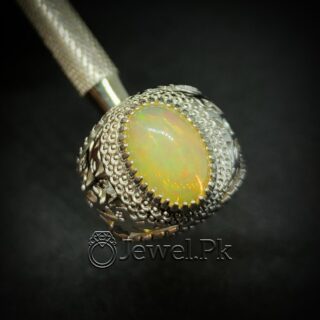 Natural Opal Ring 925 Silver Ring Men/Women