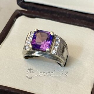 Natural Amethyst (Jamshet) Gemstone buy online in Pakistan
