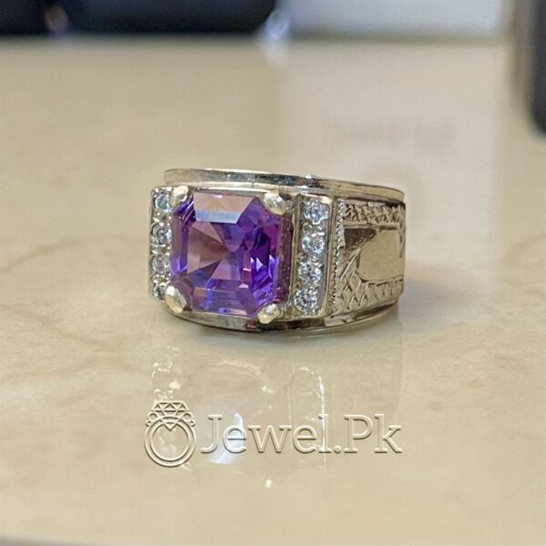 Natural Amethyst (Jamshet) Gemstone buy online in Pakistan