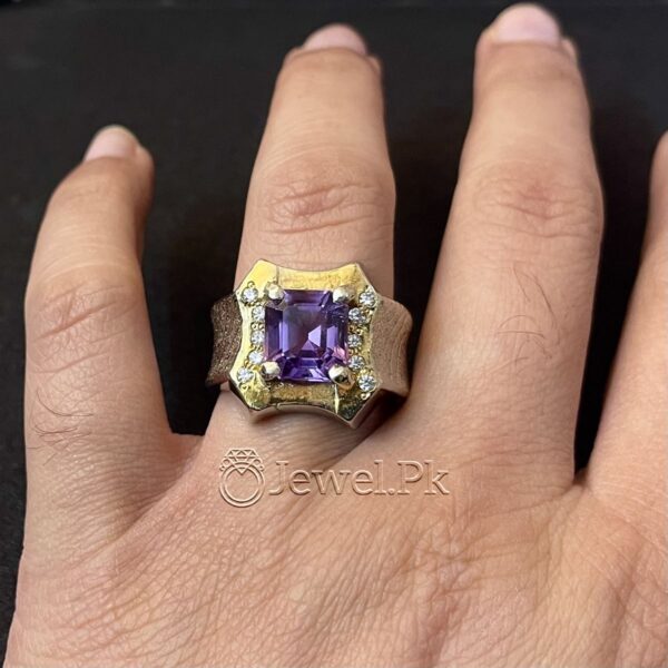 Natural Amethyst (Jamshet) Gemstone buy online in Pakistan