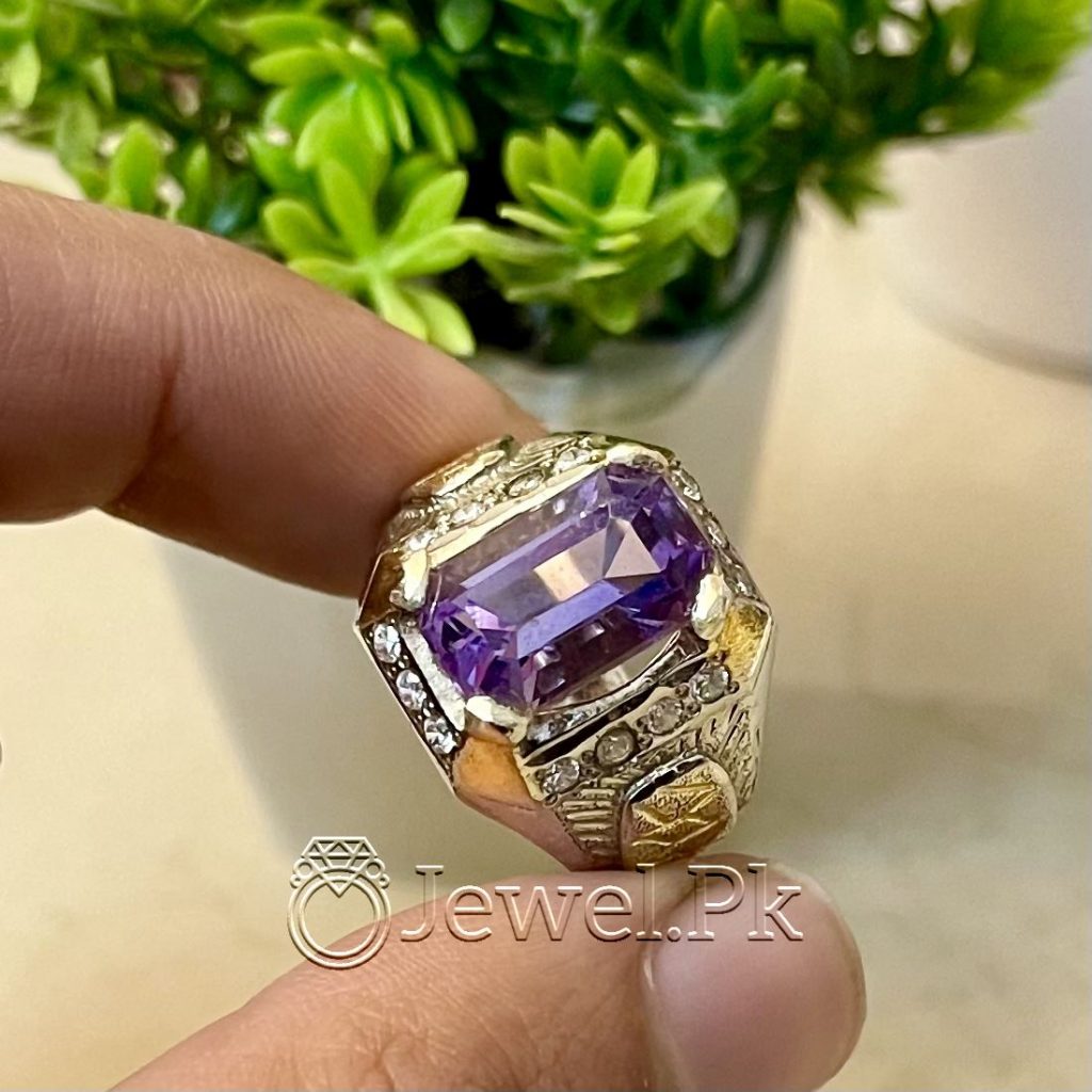 Natural Amethyst (Jamshet) Gemstone buy online in Pakistan