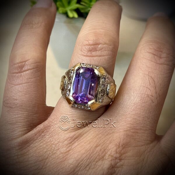 Natural Amethyst (Jamshet) Gemstone buy online in Pakistan