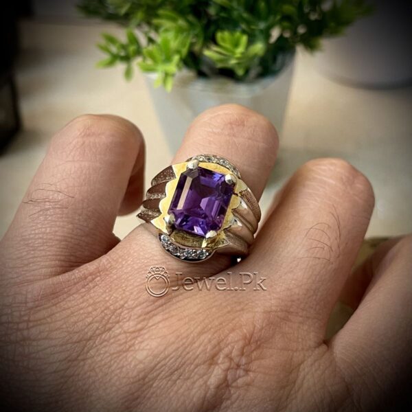 Natural Amethyst (Jamshet) Gemstone buy online in Pakistan