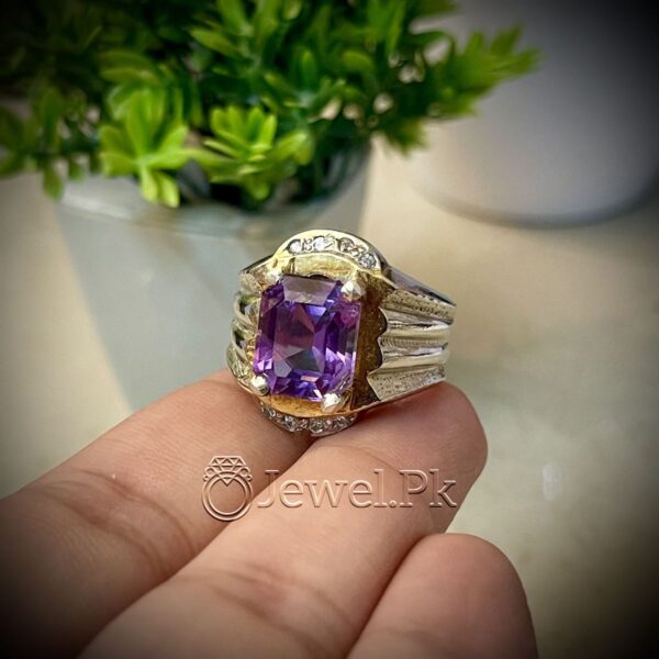 Natural Amethyst (Jamshet) Gemstone buy online in Pakistan