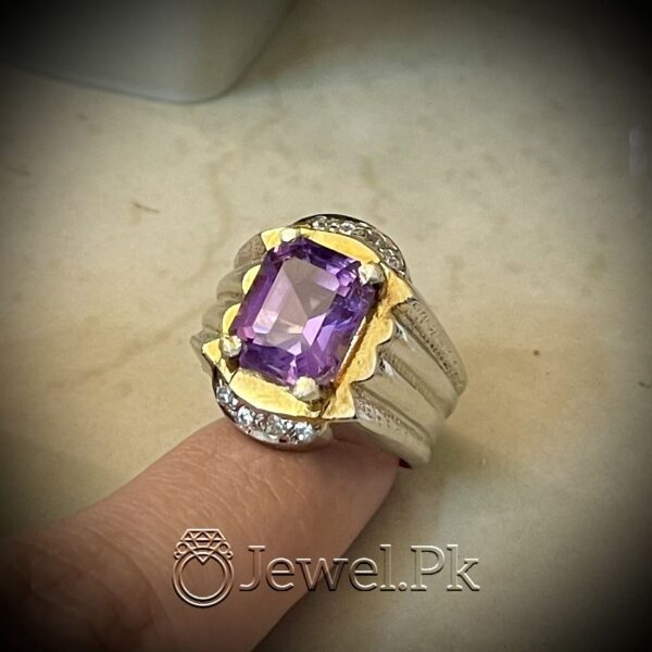 Natural Amethyst (Jamshet) Gemstone buy online in Pakistan