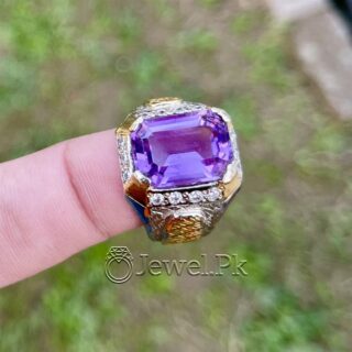 Natural Amethyst (Jamshet) Gemstone buy online in Pakistan