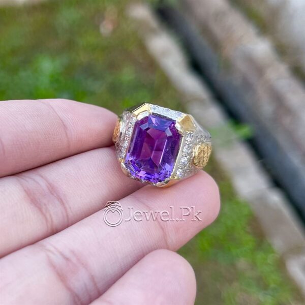Natural Amethyst (Jamshet) Gemstone buy online in Pakistan